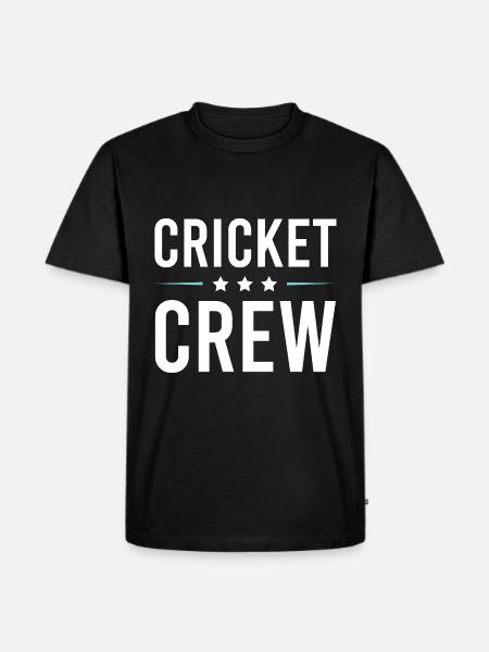 Équipe de cricket - T-shirt Premium bio Homme - noir