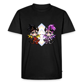 Mercy - Men's Premium Organic T-Shirt - black - Front - Nico (187cm)