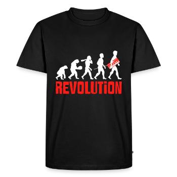 Piano Revolution Keyboard - T-shirt Premium bio Homme - noir - Devant - Nico (187cm)