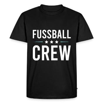 Équipe de football - T-shirt Premium bio Homme - noir - Devant - Nico (187cm)