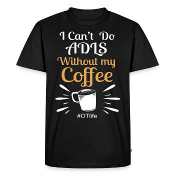 Occupational therapist - Men's Premium Organic T-Shirt - black - Front - Nico (187cm)