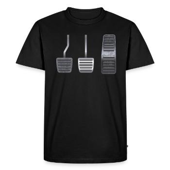 Pedals by Priority Auto Tuning Car Gift W - Men's Premium Organic T-Shirt - black - Front - Nico (187cm)