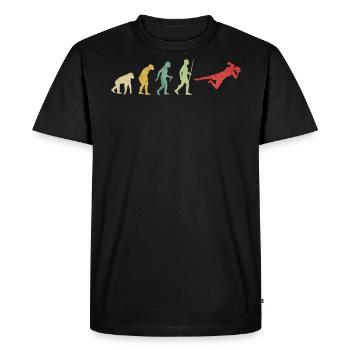 Evolución de la pelota salvadora de la chica del - T-shirt Premium bio Homme - noir - Devant - Nico (187cm)