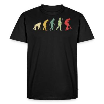 Evolución de truco de salto de scooter - T-shirt Premium bio Homme - noir - Devant - Nico (187cm)