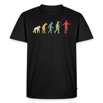 Evolución de la cuerda de salto - T-shirt Premium bio Homme - noir - Devant - Nico (187cm)