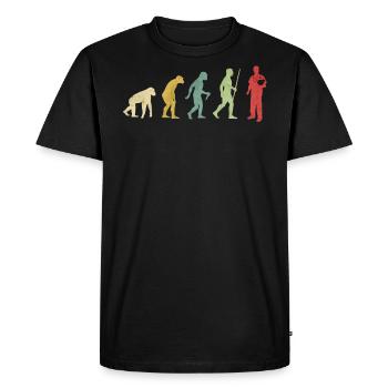 Evolución del doctor - T-shirt Premium bio Homme - noir - Devant - Nico (187cm)