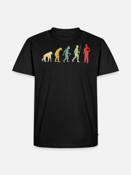 Doctor Evolution - Men's Premium Organic T-Shirt - black
