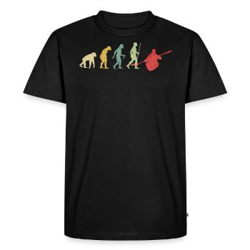 Canoe Evolution - Men's Premium Organic T-Shirt - black - Front - Nico (187cm)