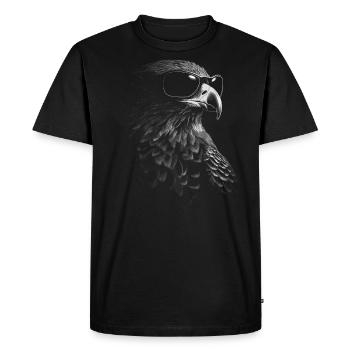 Lunettes de soleil Falcon - T-shirt Premium bio Homme - noir - Devant - Nico (187cm)