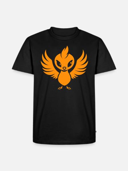 Phönix - Männer Premium Bio T-Shirt - Schwarz