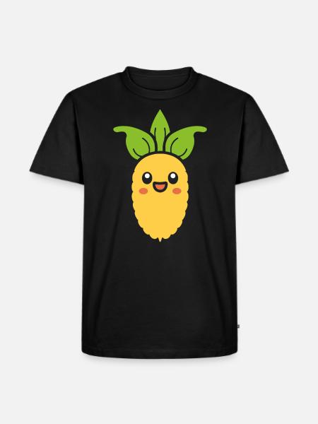 épi de maïs - T-shirt Premium bio Homme - noir
