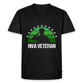NVA Soldat GDR Veteran Gift - T-shirt Premium bio Homme - noir - Devant - Nico (187cm)
