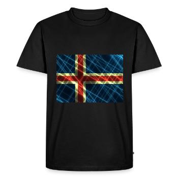 Islande - T-shirt Premium bio Homme - noir - Devant - Nico (187cm)