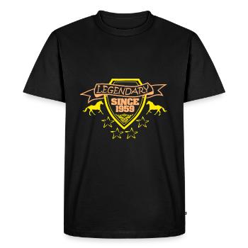 1959 - Men's Premium Organic T-Shirt - black - Front - Nico (187cm)