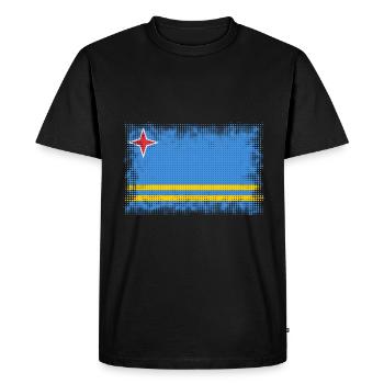 Aruba - T-shirt Premium bio Homme - noir - Devant - Nico (187cm)