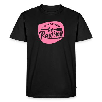 Rameur aviron aviron aviron aviron - T-shirt Premium bio Homme - noir - Devant - Nico (187cm)