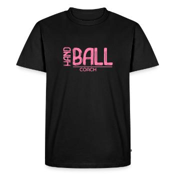 Club Handballer Hand Ball Handball Handballerin - T-shirt Premium bio Homme - noir - Devant - Nico (187cm)