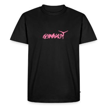 Gymnaste - T-shirt Premium bio Homme - noir - Devant - Nico (187cm)