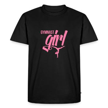 Gymnaste gymnastique gymnastique gymnastique gymnastique - T-shirt Premium bio Homme - noir - Devant - Nico (187cm)