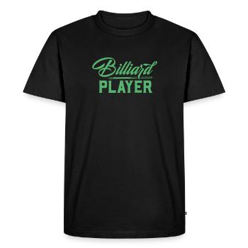 Billiards Pool Table Billiards Pool Billiards - Men's Premium Organic T-Shirt - black - Front - Nico (187cm)
