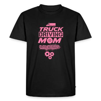 Truck Driver Truck Driver Truck Driver - Men's Premium Organic T-Shirt - black - Front - Nico (187cm)