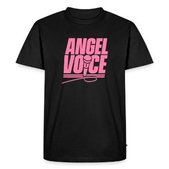 Chanteuse chanteuse chanteuse - T-shirt Premium bio Homme - noir - Devant - Nico (187cm)