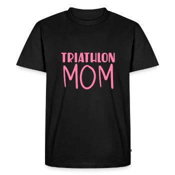 Triathlon Maman - T-shirt Premium bio Homme - noir - Devant - Nico (187cm)