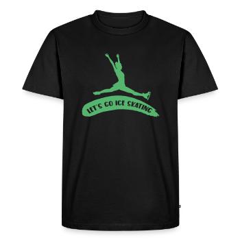 Skating - Men's Premium Organic T-Shirt - black - Front - Nico (187cm)