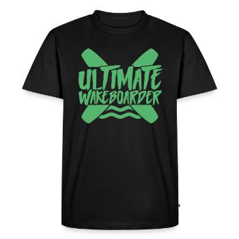 Wakeboard wakeboard wakeboard de wakeboard de la corde - T-shirt Premium bio Homme - noir - Devant - Nico (187cm)