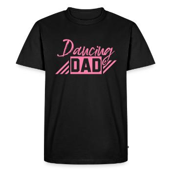 Dancing Daddy - Men's Premium Organic T-Shirt - black - Front - Nico (187cm)