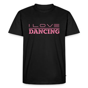 Dancer Dancer Dance Dance Dance School - Men's Premium Organic T-Shirt - black - Front - Nico (187cm)