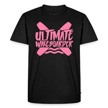 Sea Wakeboarder Wakeboard Water Wakeboarding - Men's Premium Organic T-Shirt - black - Front - Nico (187cm)