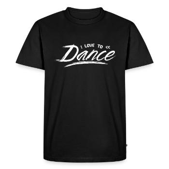 Danseur École de danse Danse Danse Danse - T-shirt Premium bio Homme - noir - Devant - Nico (187cm)