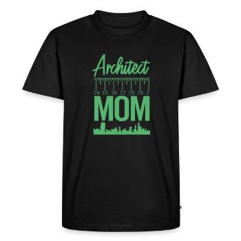 Architect Architect Architect Houses Studies - Men's Premium Organic T-Shirt - black - Front - Nico (187cm)
