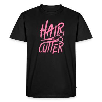 Hairdresser Hairdresser Hairdresser - Men's Premium Organic T-Shirt - black - Front - Nico (187cm)