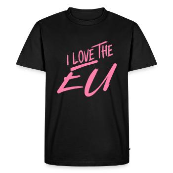 Brexit Europe Union européenne UE Elections européennes - T-shirt Premium bio Homme - noir - Devant - Nico (187cm)