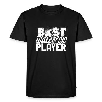 Water Polo Water Polo Water Ball World Championship Water Polo - Men's Premium Organic T-Shirt - black - Front - Nico (187cm)