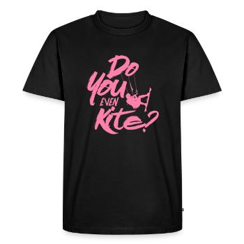 Kite surf - T-shirt Premium bio Homme - noir - Devant - Nico (187cm)