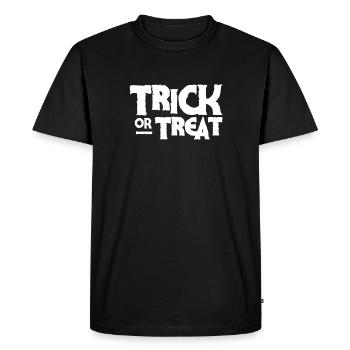 Halloween Halloween Halloween Halloween - T-shirt Premium bio Homme - noir - Devant - Nico (187cm)