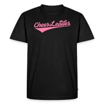 Cheerleading - T-shirt Premium bio Homme - noir - Devant - Nico (187cm)