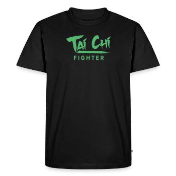 Combattant Taiji Tai Chi Chuan Taichi Tai Chi - T-shirt Premium bio Homme - noir - Devant - Nico (187cm)