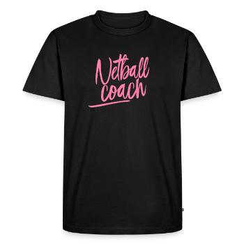 Ballet de réseau - T-shirt Premium bio Homme - noir - Devant - Nico (187cm)