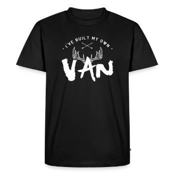 Construisez votre propre camping-car - T-shirt Premium bio Homme - noir - Devant - Nico (187cm)