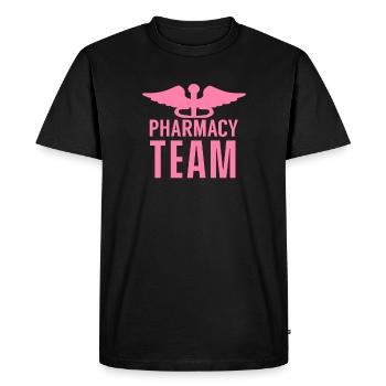 Pharmacien - T-shirt Premium bio Homme - noir - Devant - Nico (187cm)