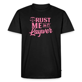 Avocat - T-shirt Premium bio Homme - noir - Devant - Nico (187cm)