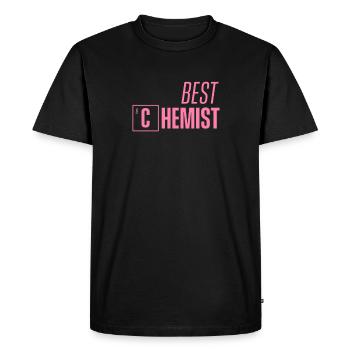 Chemistry Chemist Chemistry Teacher Chemist Team - Men's Premium Organic T-Shirt - black - Front - Nico (187cm)
