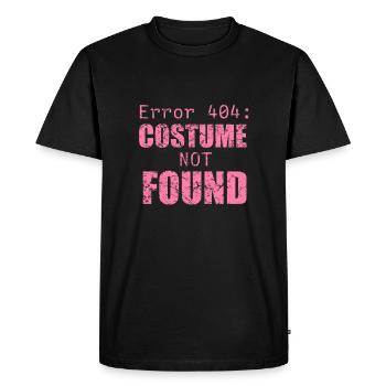 Costumes d'Halloween Citrouille Creepy Custom - T-shirt Premium bio Homme - noir - Devant - Nico (187cm)