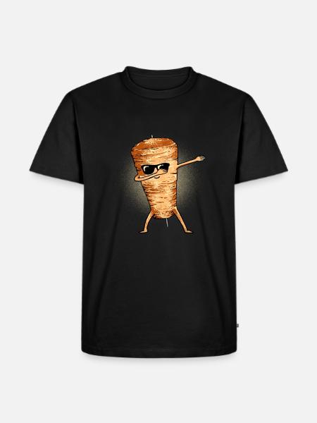 Dabbender brochette de kebab Dab - T-shirt Premium bio Homme - noir