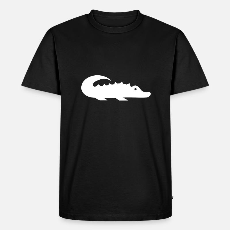 Crocodiles - T-shirt Premium bio Homme - noir