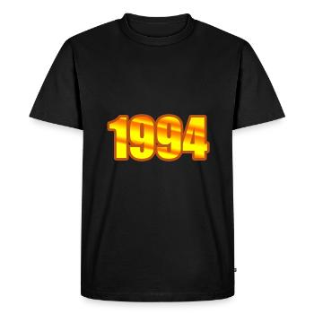 1994 - T-shirt Premium bio Homme - noir - Devant - Nico (187cm)
